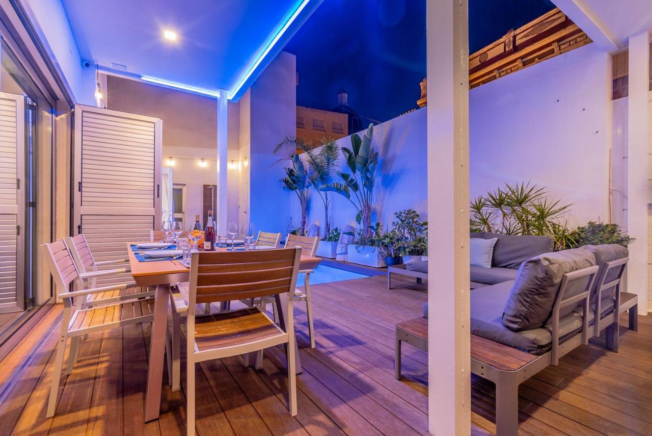Vlvilla - Villa De Lujo En Valencia Con Piscina Privada Y Sala De Cine Burjassot Dış mekan fotoğraf